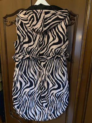 Chaleco Timiami cebra talla única