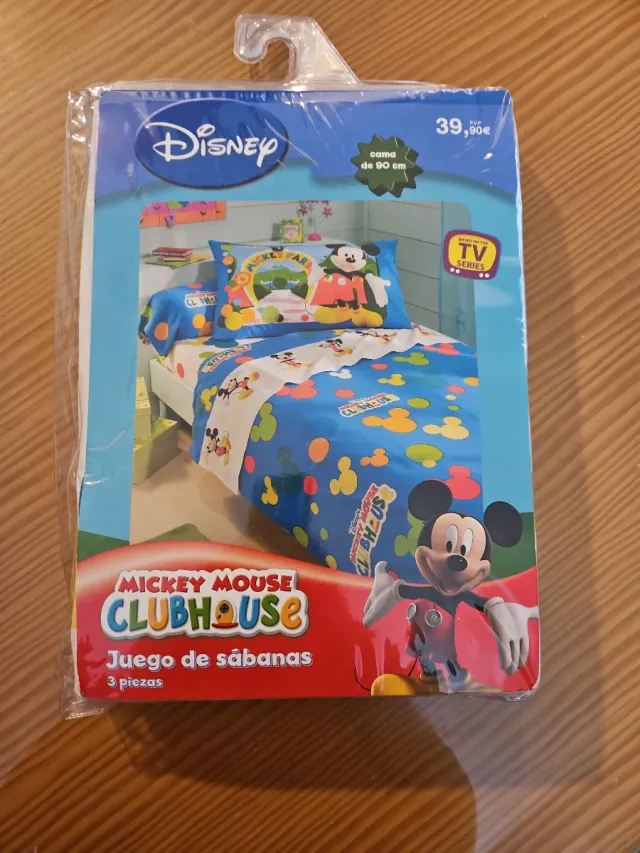 Juego Sábanas Disney Mickey Mouse Clubhouse