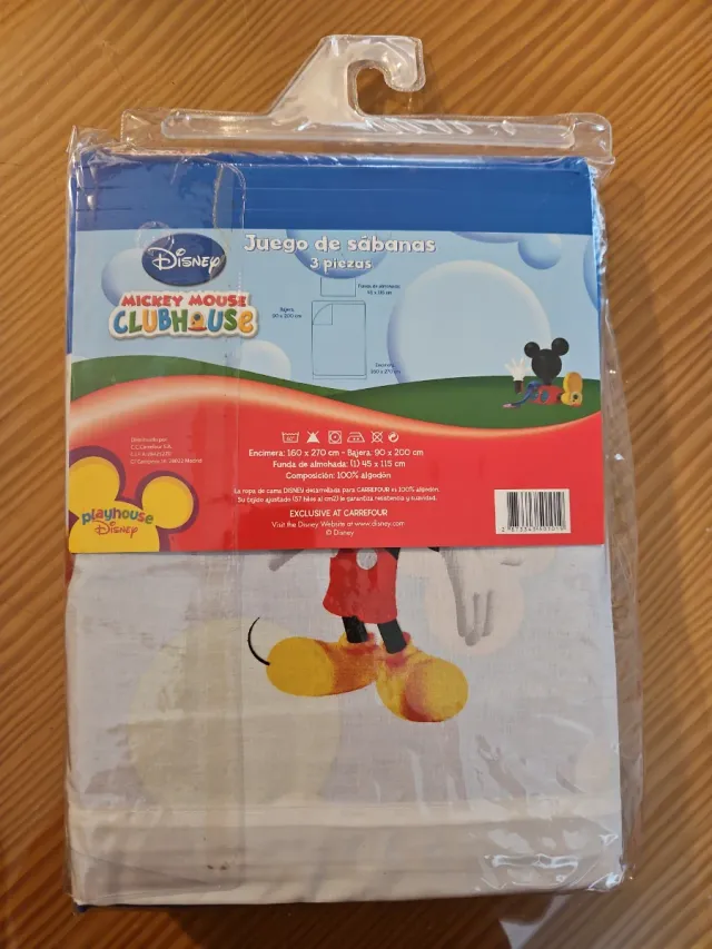 Juego Sábanas Disney Mickey Mouse Clubhouse