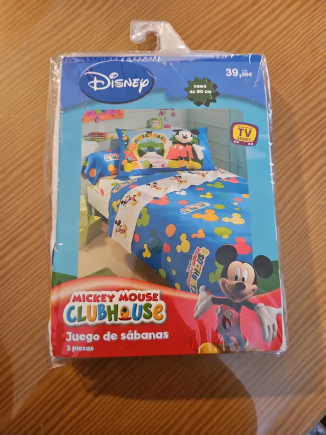 Juego Sábanas Disney Mickey Mouse Clubhouse