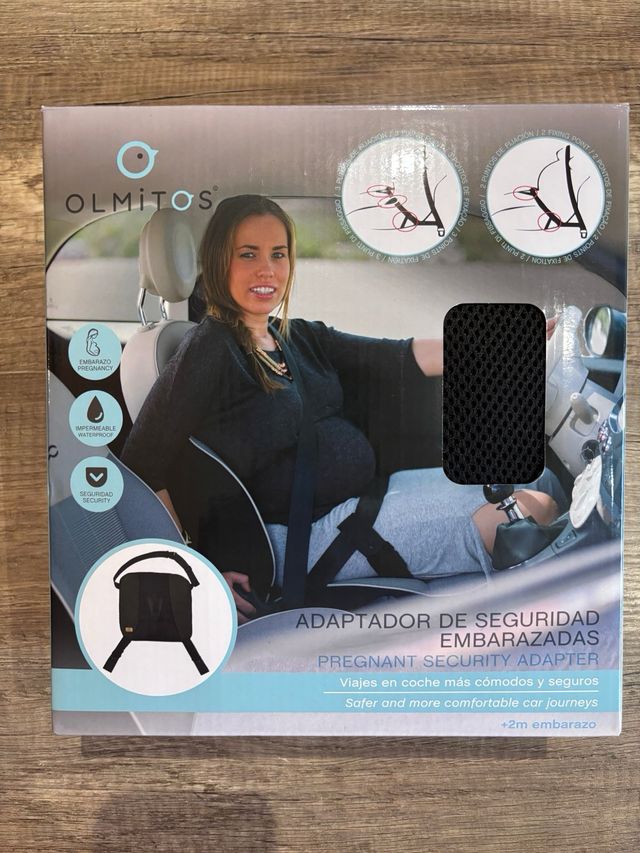 Adaptador cinturón seguridad embarazadas