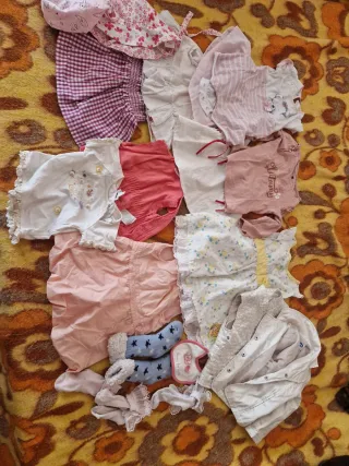 Lotto vestiti bimba 50 pezzi da 1 a 18 mesi