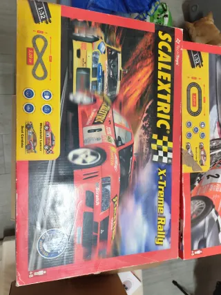 Pack Scalextric Copa León y X-Treme Rally