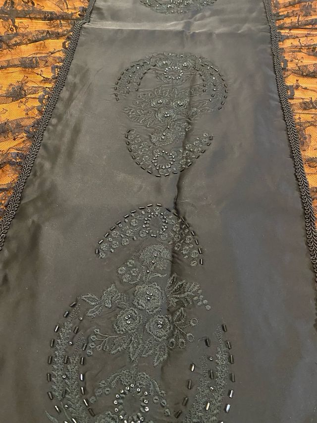 Mantilla Terno Negra