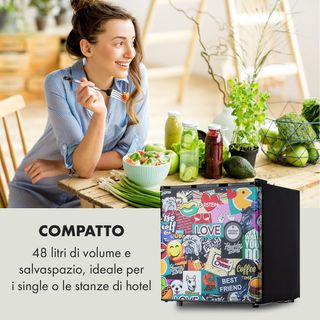 Frigo Bar Klarstein Design Pop Art