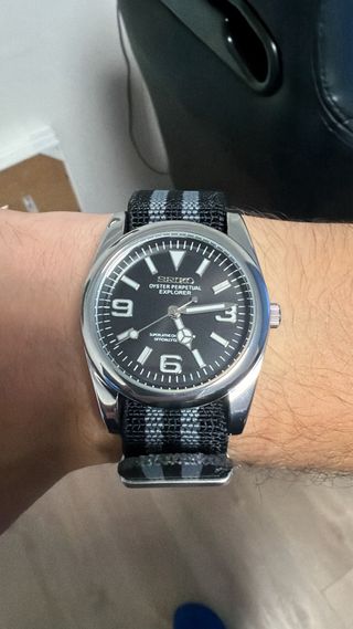 Reloj Seiko Mod Explorer Negro