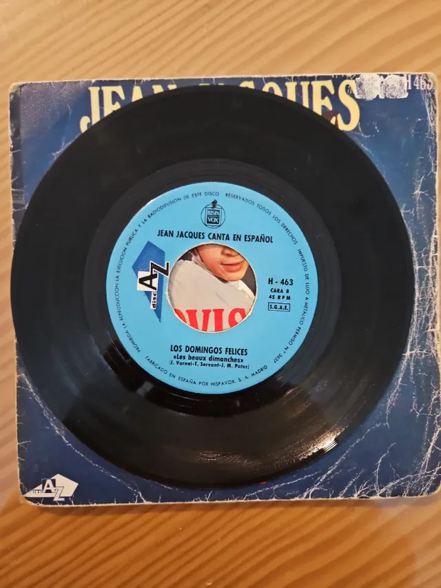 Disco Vinilo Jean Jacques Eurovision '69