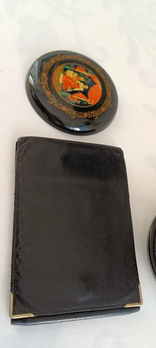 Portafogli vintage in pelle morbida