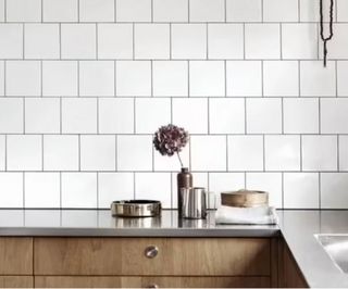 Azulejo blanco brillo 15x15