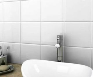 Azulejo blanco brillo 15x15