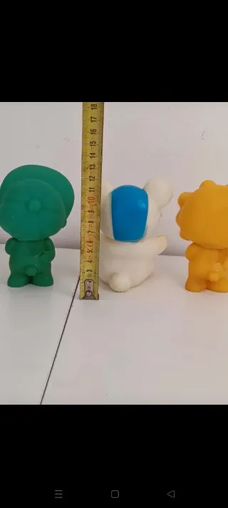 Set 3 bambole Giapponesi vintage anni '70