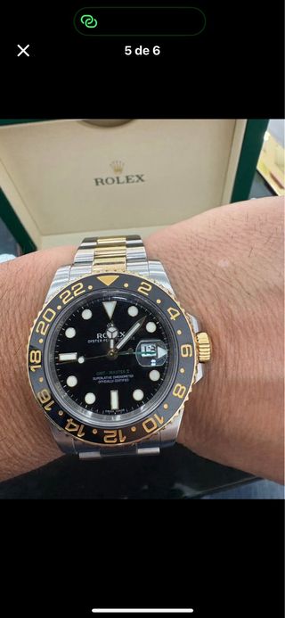 Rolex GMT Master II ref. de 116713LN