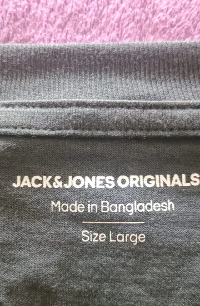 Camiseta Jack & Jones verde talla L