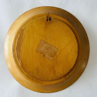 Piatti decorativi ucraini in legno tornito