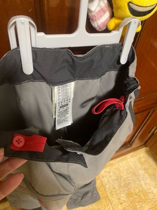 Pantalón montaña niña largo desmontable