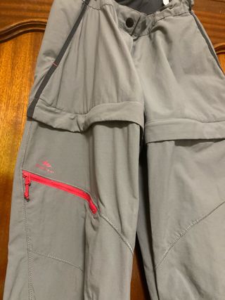 Pantalón montaña niña largo desmontable