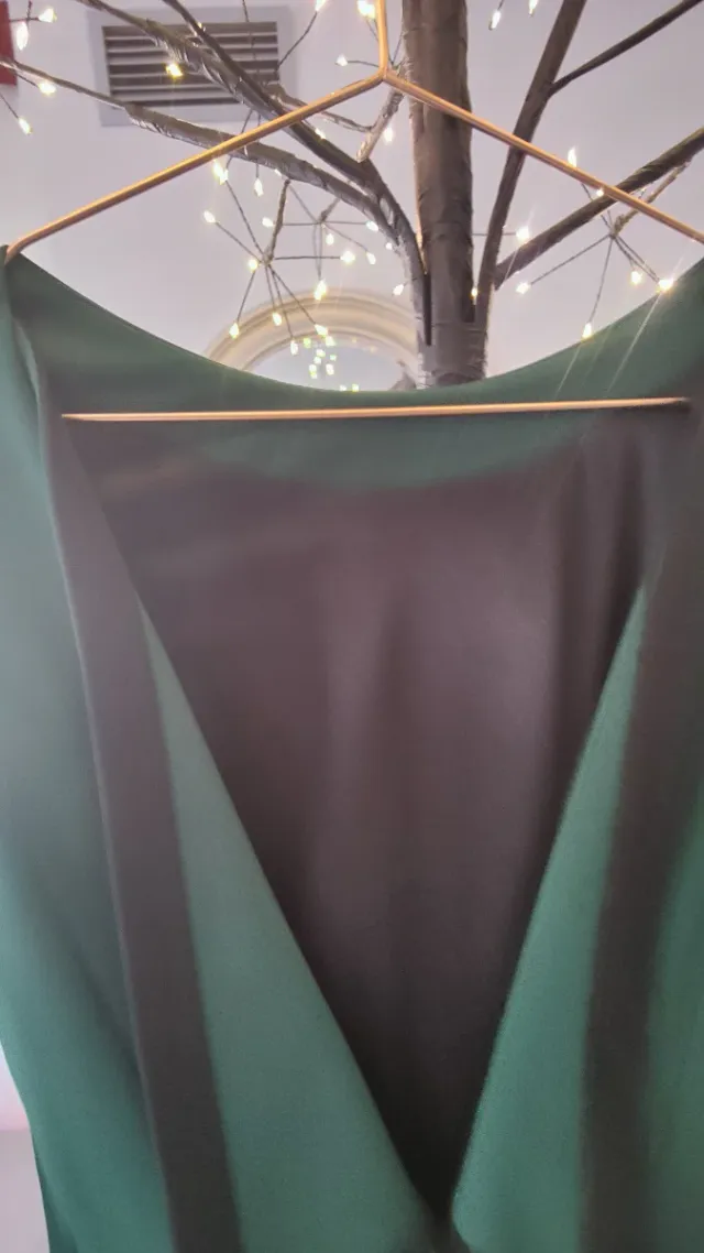 Vestido Cherubina Talla 34 Verde