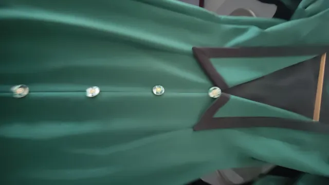 Vestido Cherubina Talla 34 Verde