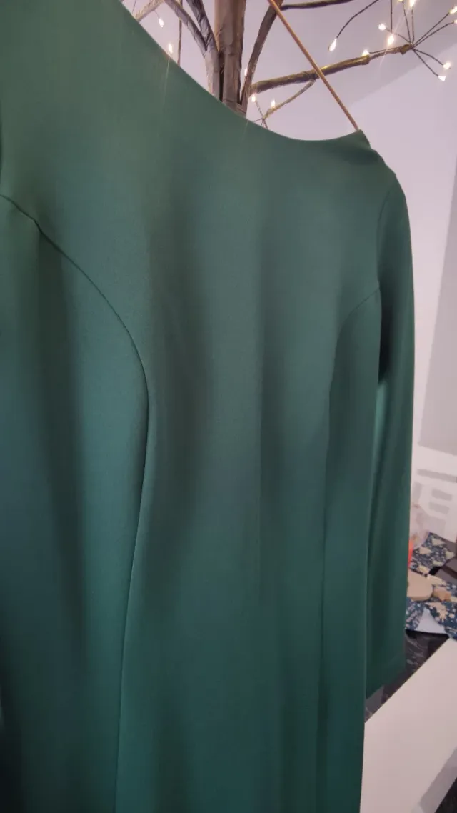 Vestido Cherubina Talla 34 Verde