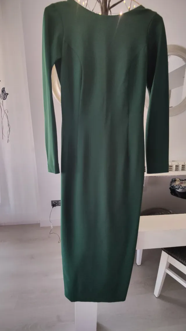 Vestido Cherubina Talla 34 Verde
