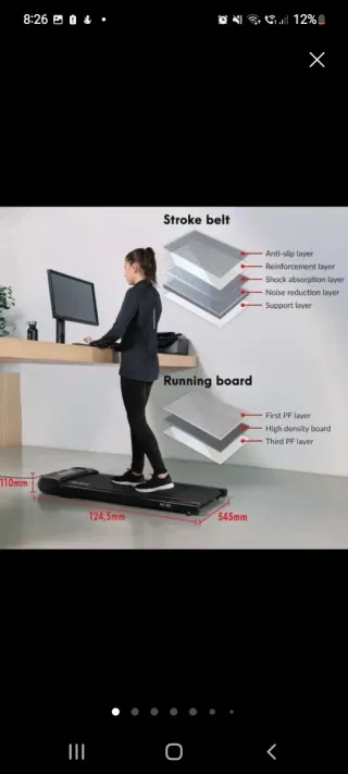 ¡NUEVA! Cinta de Andar/Correr FITFIU MC-80