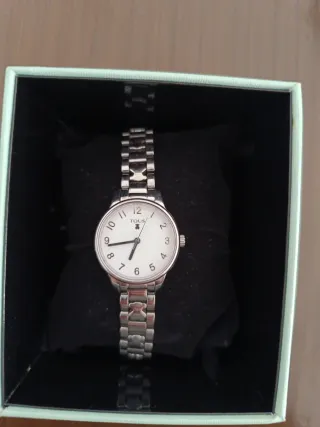Reloj Tous Plata y Blanco
