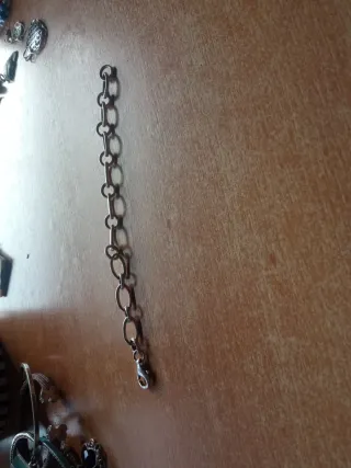 Pulsera de plata con cierre