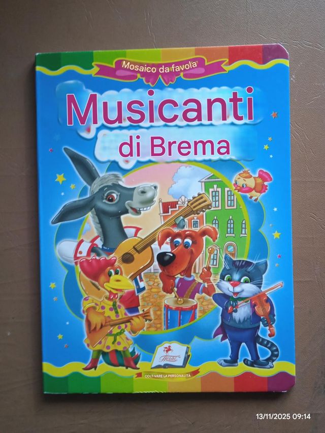 Musicanti di Brema - Mosaico da favola - Ed. Colti