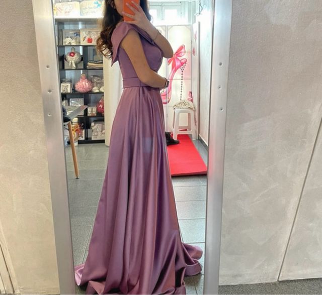 Abito da cerimonia viola