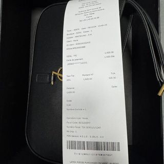 Borsa YSL Envelope Nera