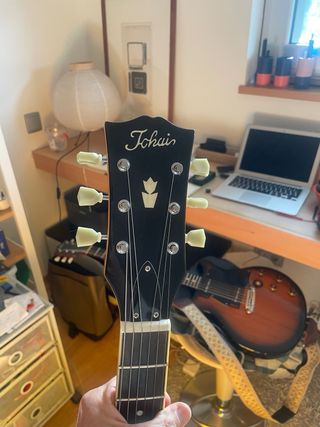 Tokai ES73 NAT Pala open book tipo Gibson
