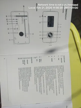 Radio Internet altavoz aux Nera