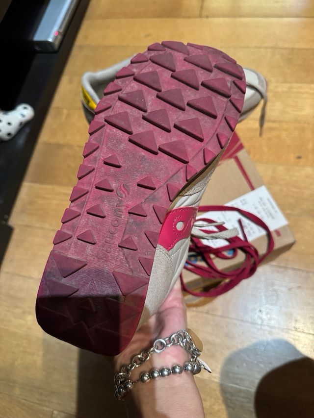 Saucony Jazz Beige/Rosa Sneakers