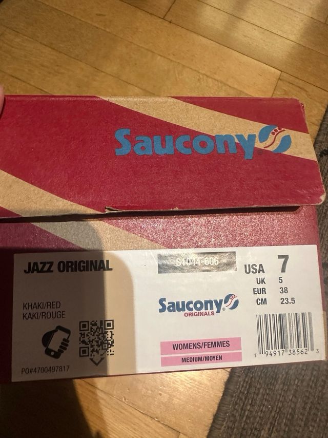 Saucony Jazz Beige/Rosa Sneakers