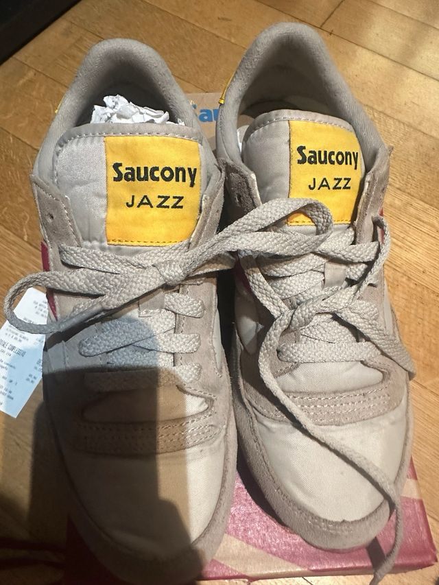 Saucony Jazz Beige/Rosa Sneakers