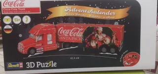 Coca-Cola Camion 3D Puzzle Calendario Avvento