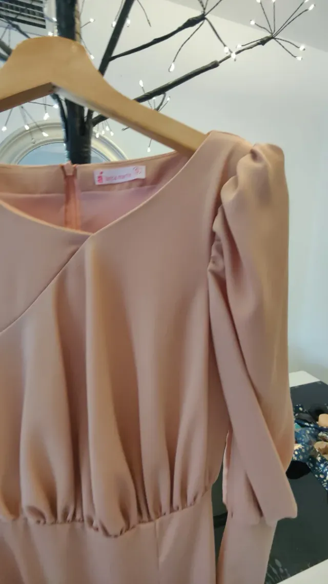 Vestido Mariquita Trasquilá rosa T.S