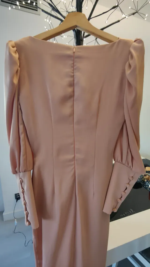 Vestido Mariquita Trasquilá rosa T.S