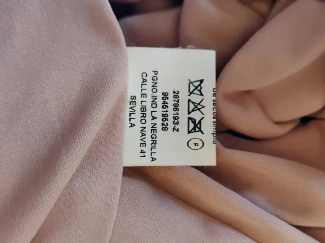 Vestido Mariquita Trasquilá rosa T.S