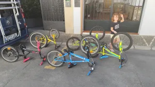 Bicicleta infantil B'TWIN Decathlon azul