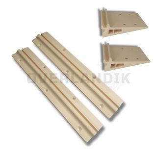 Rieles y Soportes Mesa Camper Autocaravana Crema