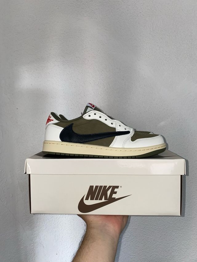 Jordan 1 Low Travis Scott medium olive