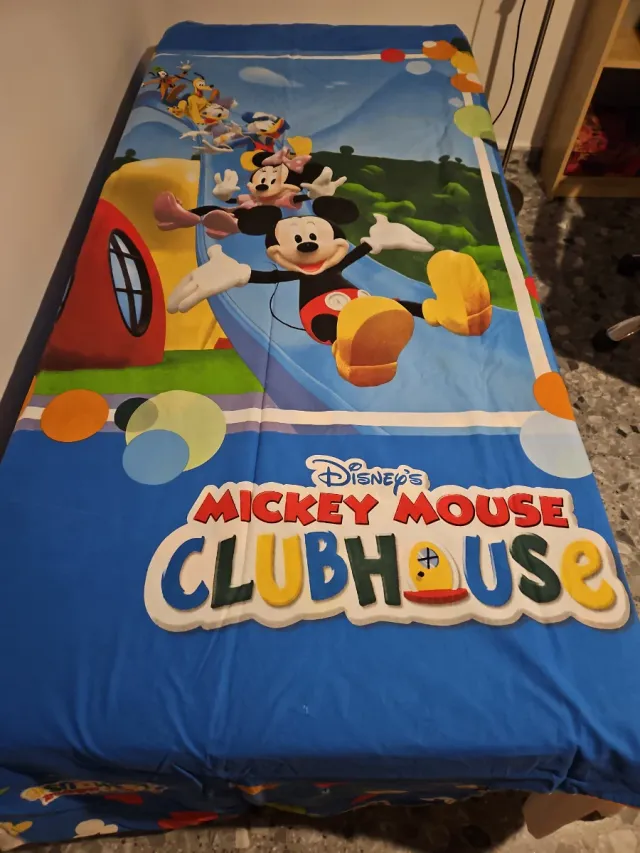 Funda Nórdica Mickey Mouse con Bajera y Almohada