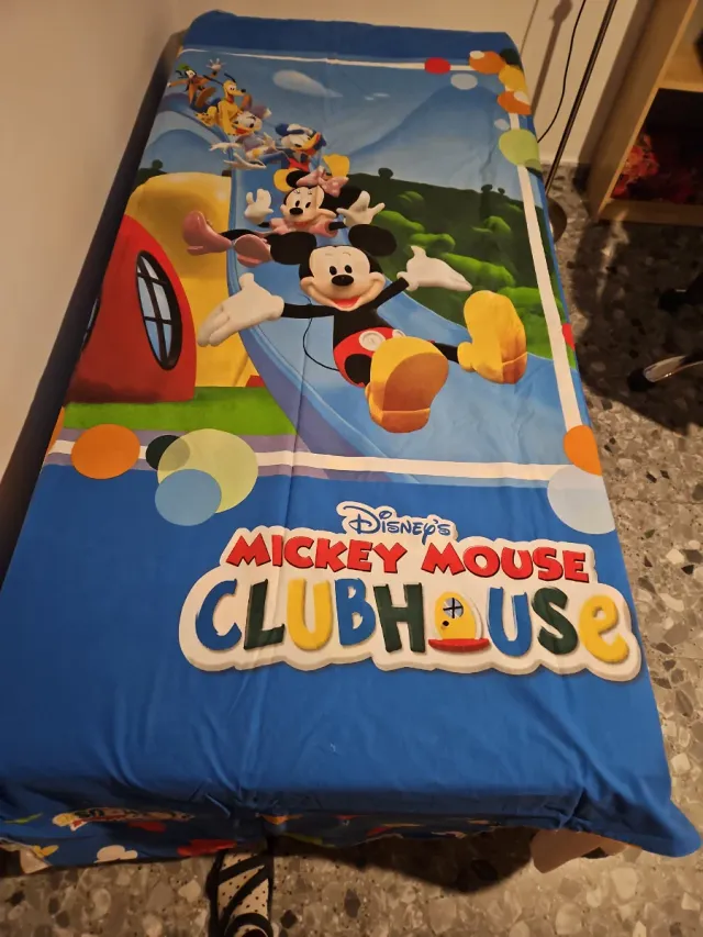 Funda Nórdica Mickey Mouse con Bajera y Almohada