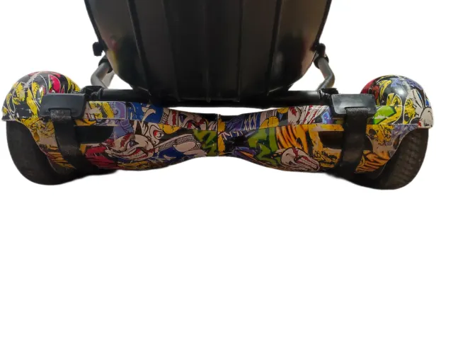 Hoverboard Graffiti Bluetooth, com kart.