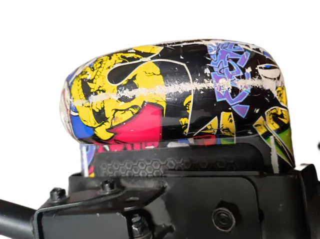 Hoverboard Graffiti Bluetooth, com kart.