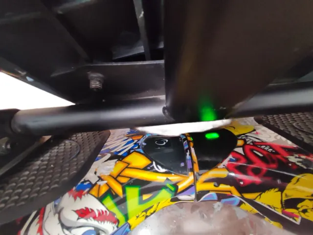 Hoverboard Graffiti Bluetooth, com kart.