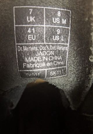 Botas Dr. Martens Talla 41