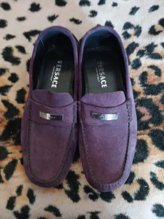 Mocasines Versace Morados