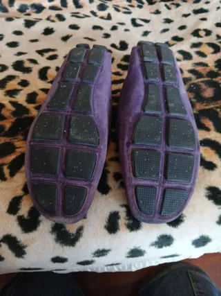 Mocasines Versace Morados